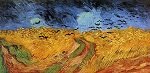 Винсент Виллем Ван Гог Овер 1890г, Пшеничное поле с воронами. Последняя картина Ван Гога. ван-гог.рф